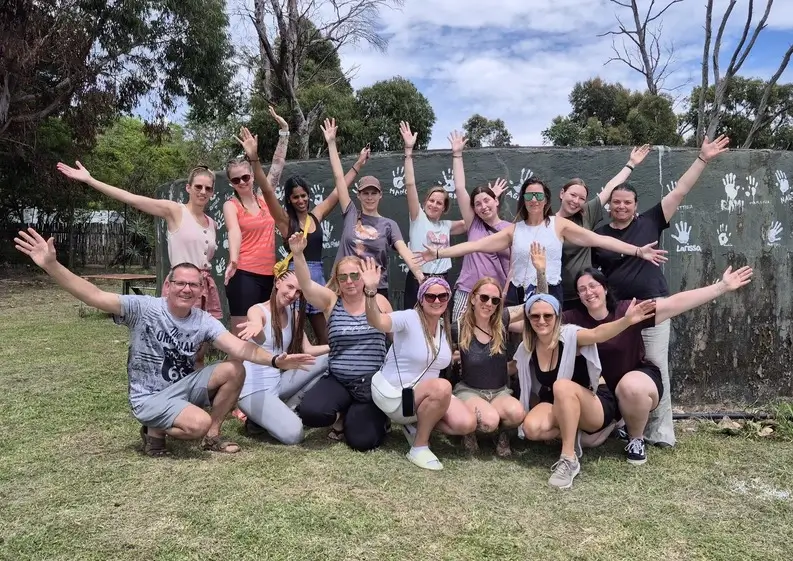 Helping Hands for Wildlife Südafrika Yoga Retreat Jana Berger Gruppenfoto